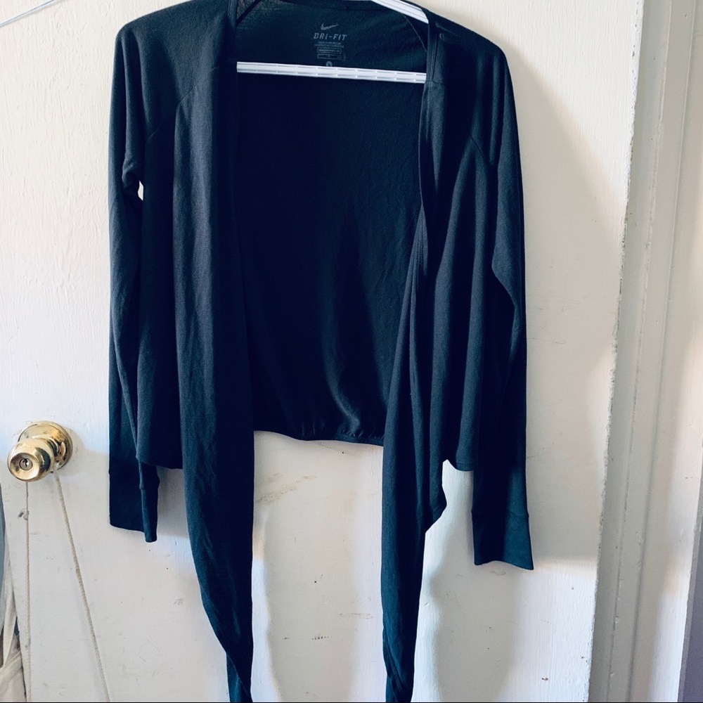 NEW Nike Thin Black Yoga Wrap